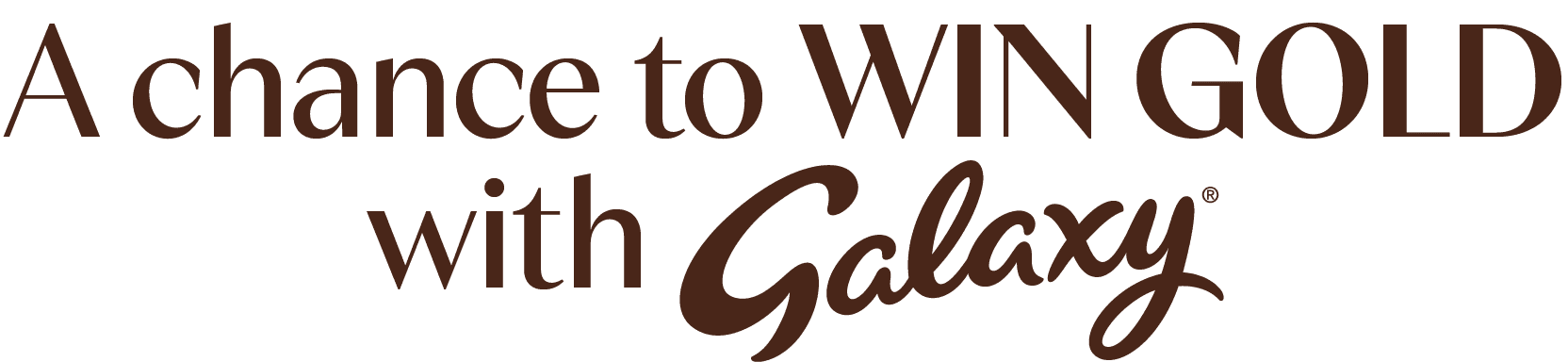 A Chance To Win Gold With Galaxy